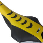 Seat Cover for Yamaha YFZ450R YFZ 450R 2009-2022 Yellow Black Gripper Non-Slip