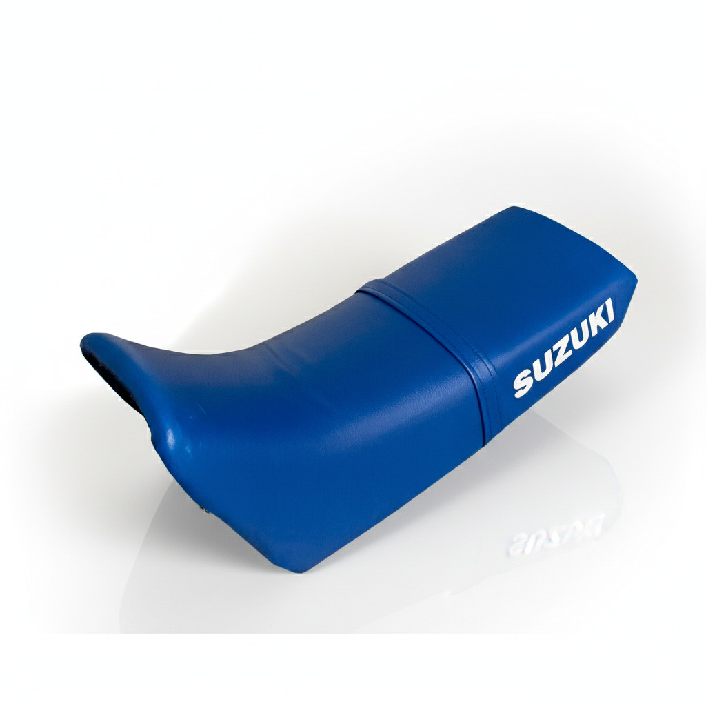 Seat Cover for Suzuki DR350 DR 350 Blue Synthetic Leather