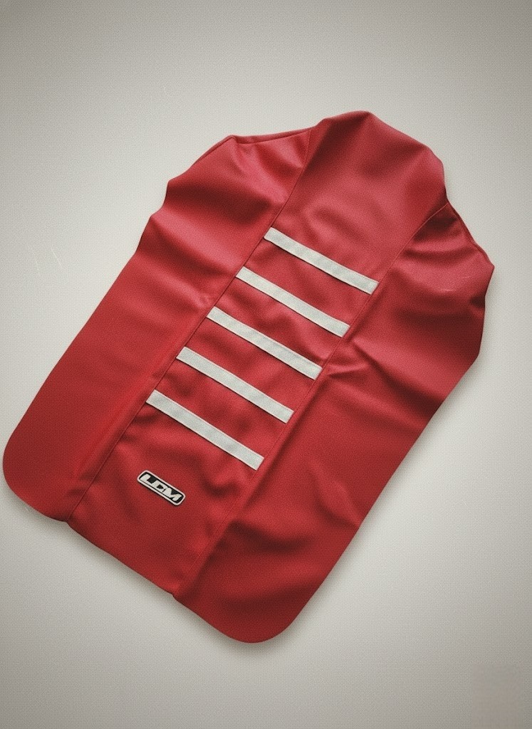 Ultragrip Seat Cover FOR Honda XR600R XR 600 XR600 1985-1987 Red White Grip