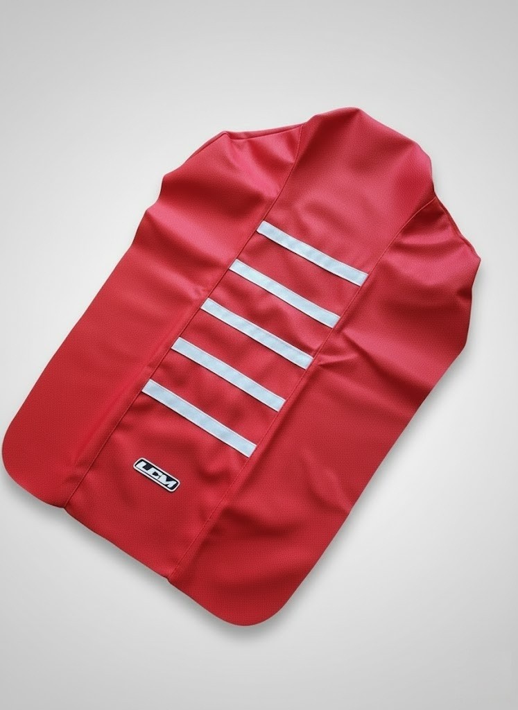 Ultragrip Seat Cover FOR Honda XR600R XR 600 XR600 1985-1987 Red White Grip - Image 4