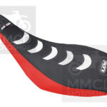 Seat cover for Yamaha Raptor 700 black red white, ultragripp, premium, fast free