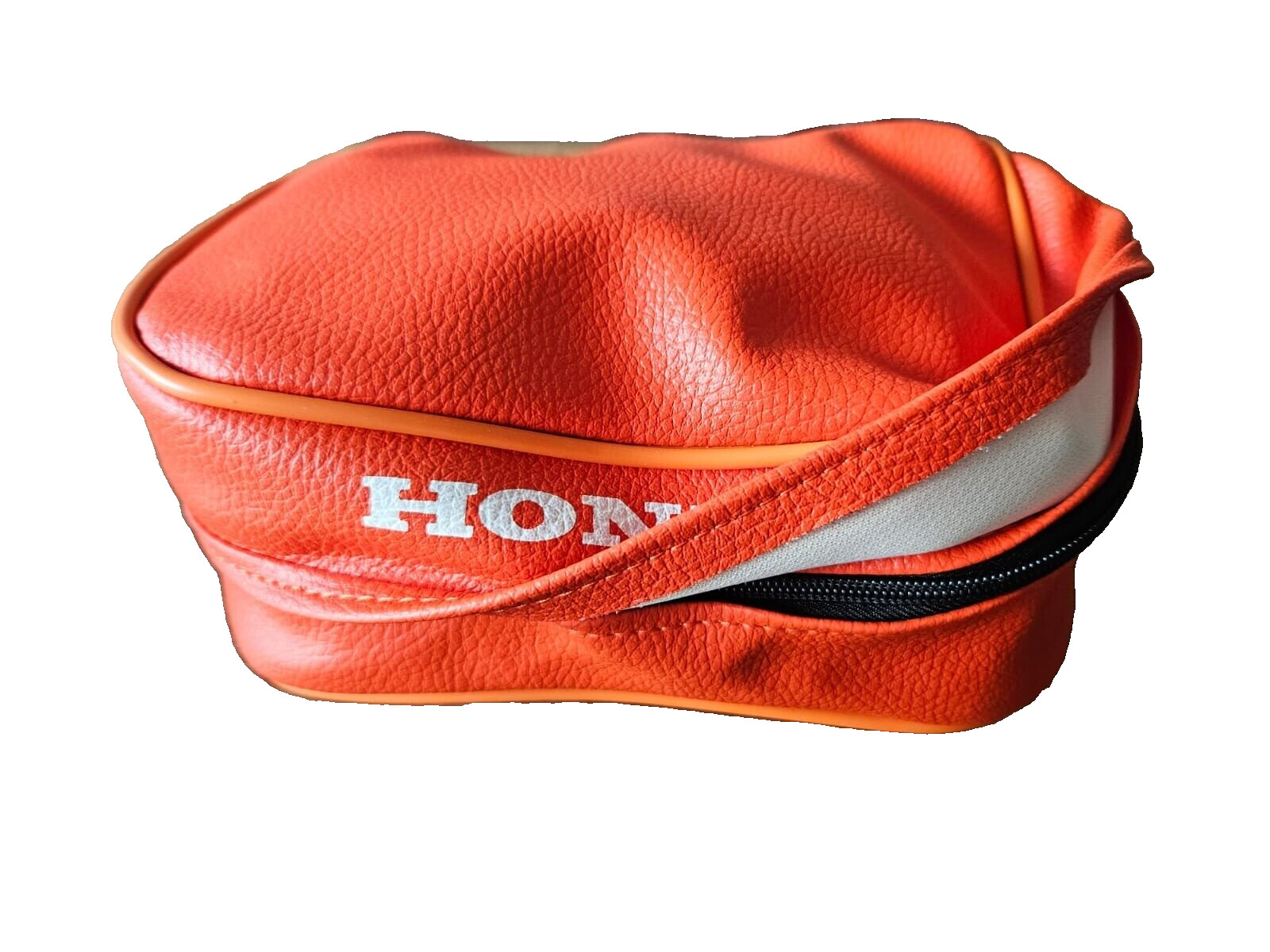 Rear Fender Bag â XR200 XR250 XR400 XR500 XR600 XR650 â Orange Synthetic Leather - Image 2