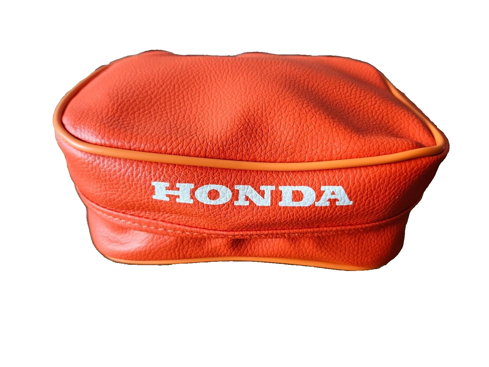 Rear Fender Bag â XR200 XR250 XR400 XR500 XR600 XR650 â Orange Synthetic Leather - Image 5