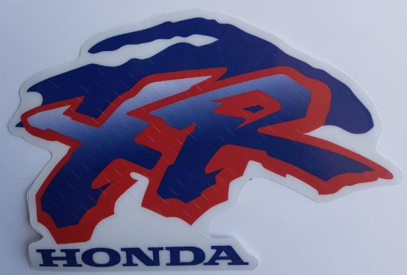 Tank Decals for Honda XR600R XR 600 (1993) â Graphics Red/Blue Microperforated - Image 4