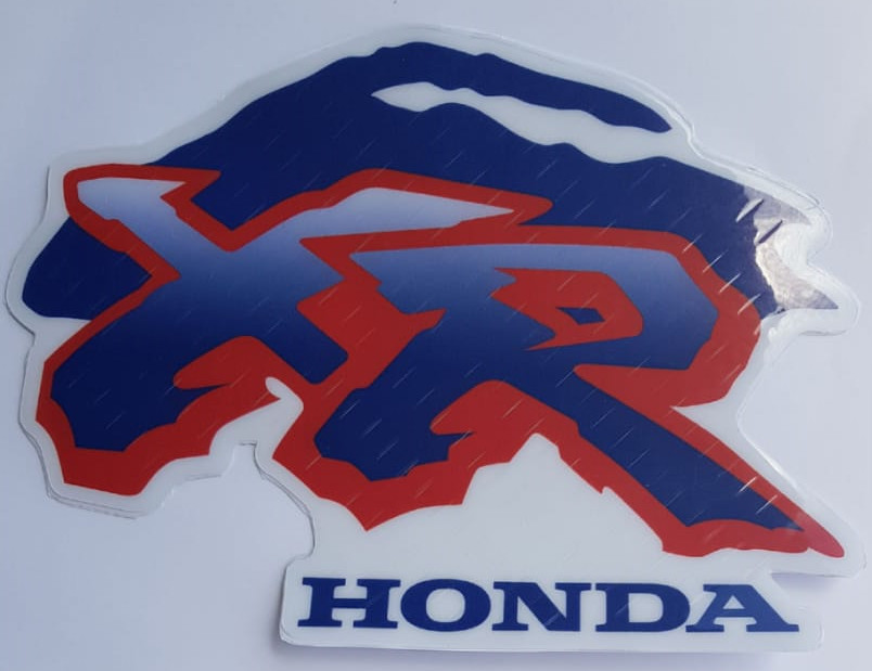 Tank Decals for Honda XR600R XR 600 (1993) â Graphics Red/Blue Microperforated - Image 5