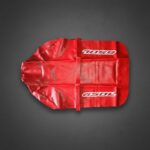 Seat Cover FOR Honda XR650L XR650L 2000 Red Synthetic Leather Design