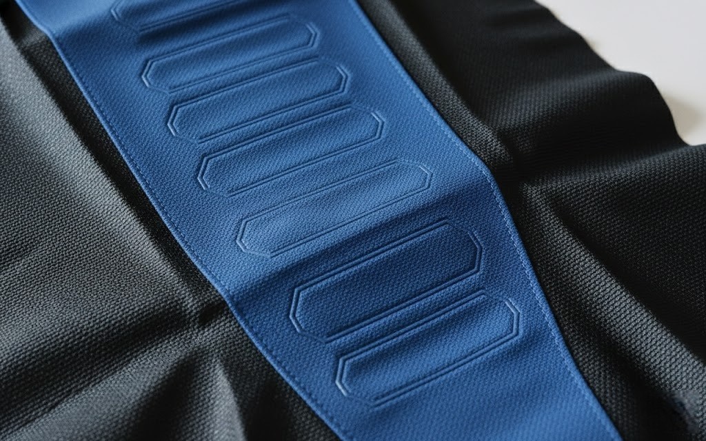 Ultra Grip Seat Cover for Yamaha Raptor 350 YFM350 All Years Blue Black ATV - Image 3
