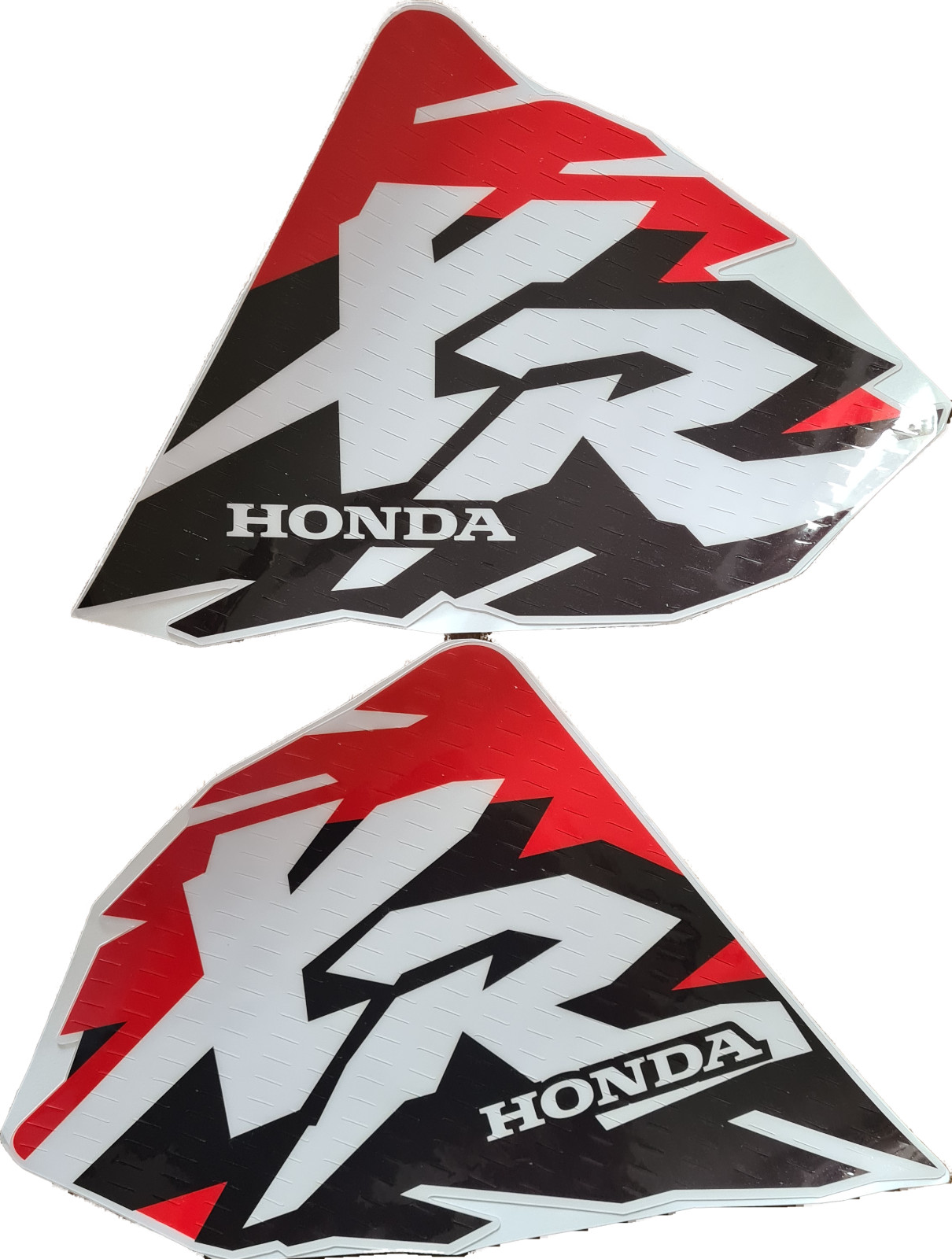 Tank Decals Graphics for Honda XR100R XR 100 1997 Red Black Thick Gloss Laminate - Image 3