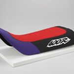 Seat Cover for Honda XR400R XR 400 1996-04 Purple Red Black Ultra Grip AntiSlip