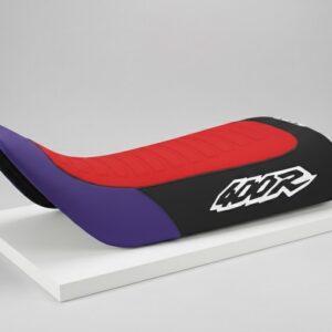 Seat Cover for Honda XR400R XR 400 1996-04 Purple Red Black Ultra Grip AntiSlip