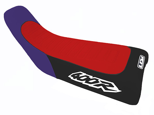 Seat Cover for Honda XR400R XR 400 1996-04 Purple Red Black Ultra Grip AntiSlip - Image 5