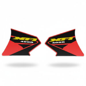 Tank Decals Graphics for XR400R XR 400 (2002) Red Thick Glossy Vinyl Premium