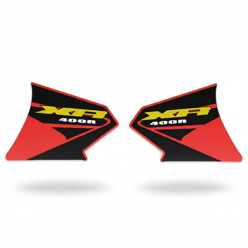 Tank Decals Graphics for XR400R XR 400 (2002) Red Thick Glossy Vinyl Premium