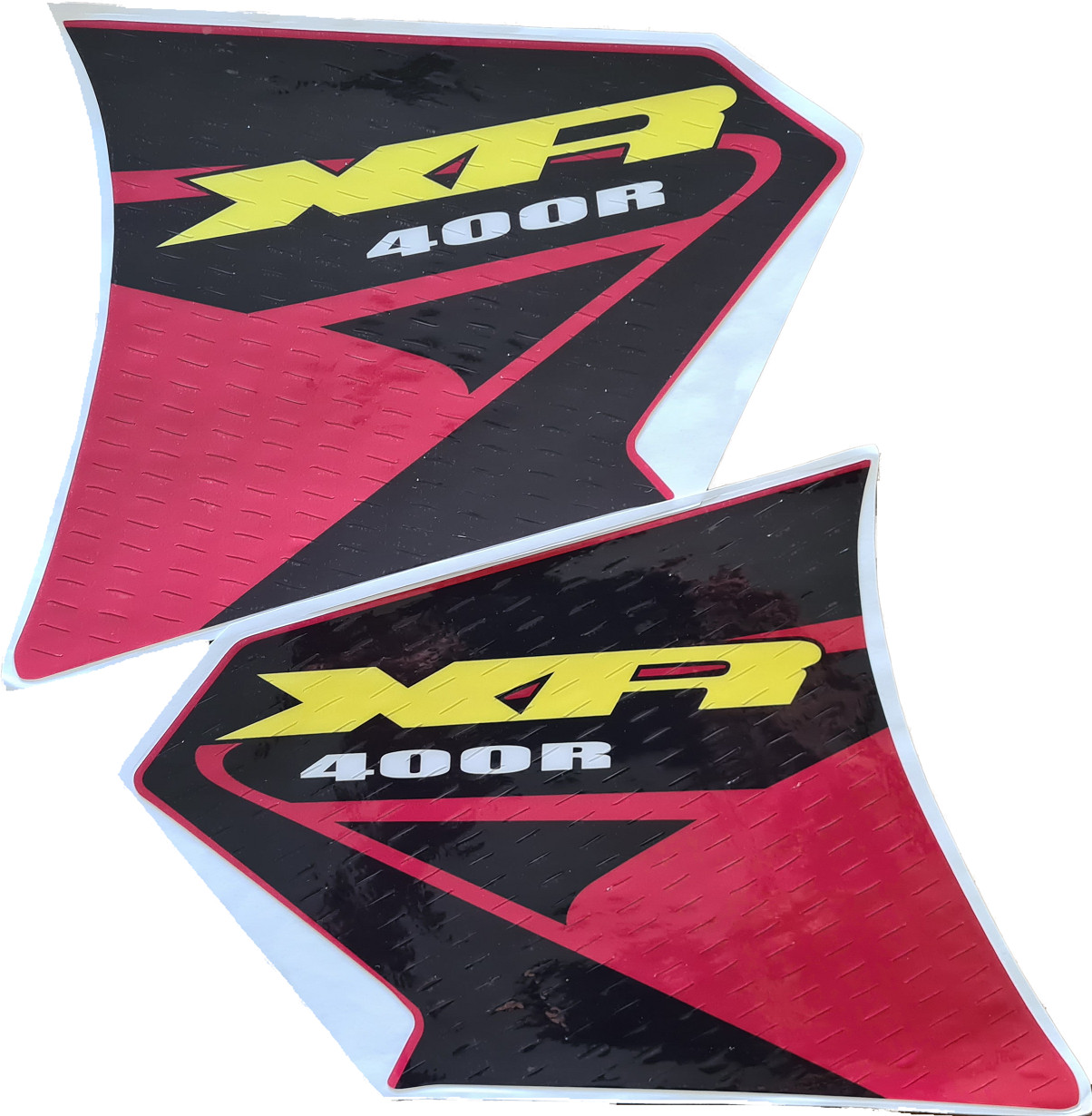 Tank Decals Graphics for XR400R XR 400 (2002) Red Thick Glossy Vinyl Premium - Image 4