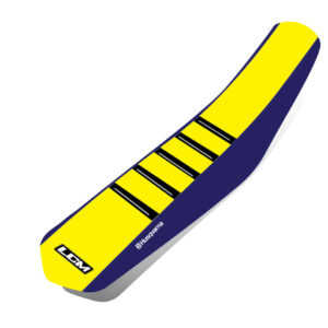 Seat Cover Yellow/Blue for Husqvarna TC FC 2016-2018 TE FE 2017-19