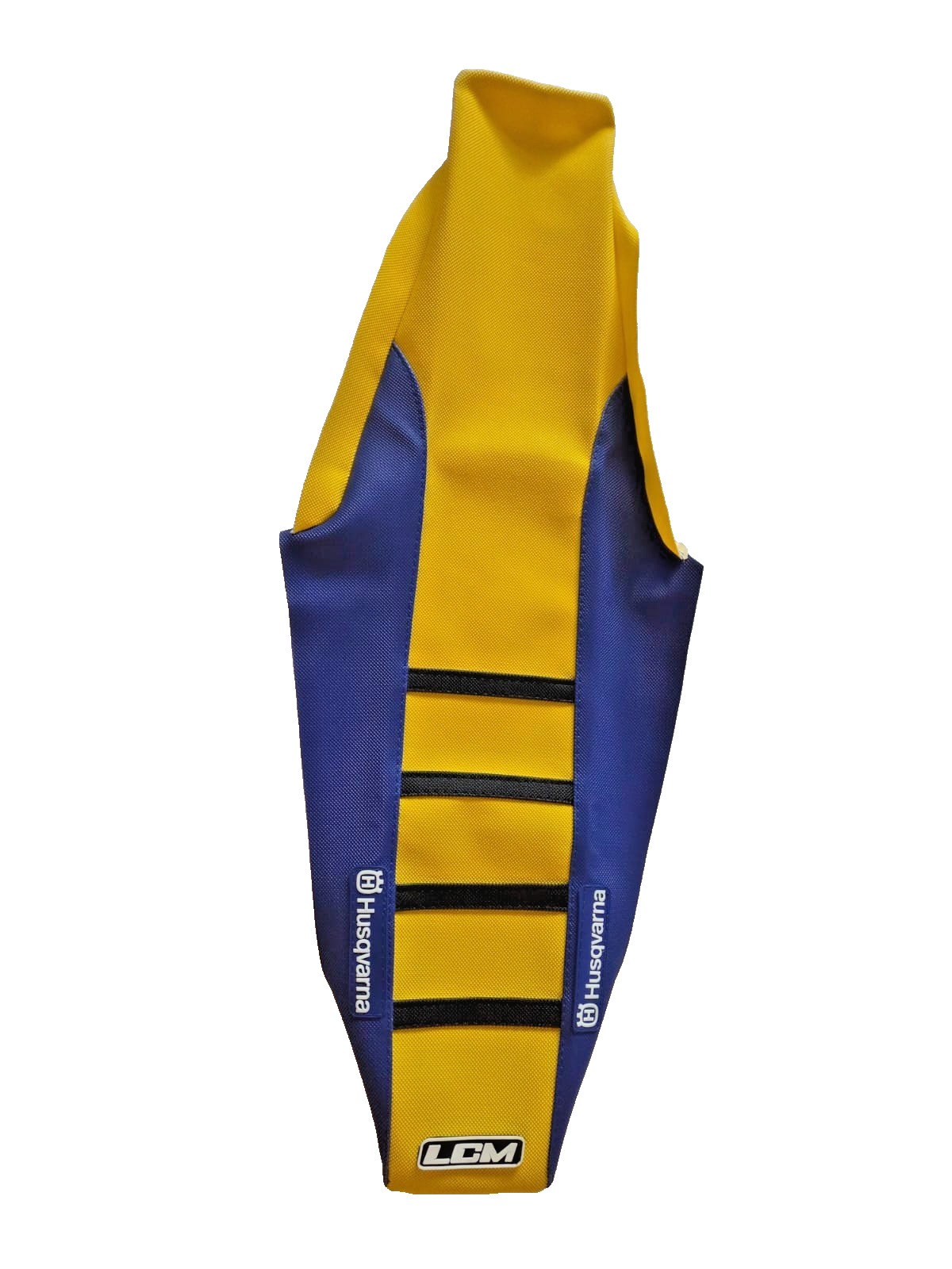 Seat Cover Yellow/Blue for Husqvarna TC FC 2016-2018 TE FE 2017-19 - Image 2