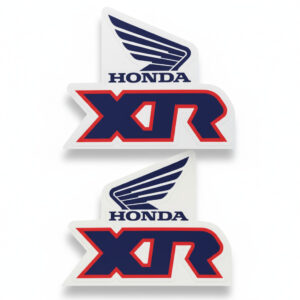 Tank Decals Graphics for Honda XR80R XR 80 (1991) â Blue/Red â Thick Gloss