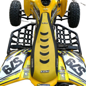 seat cover fit Yamaha raptor 700 yfm grip all years yellow Black fast ship