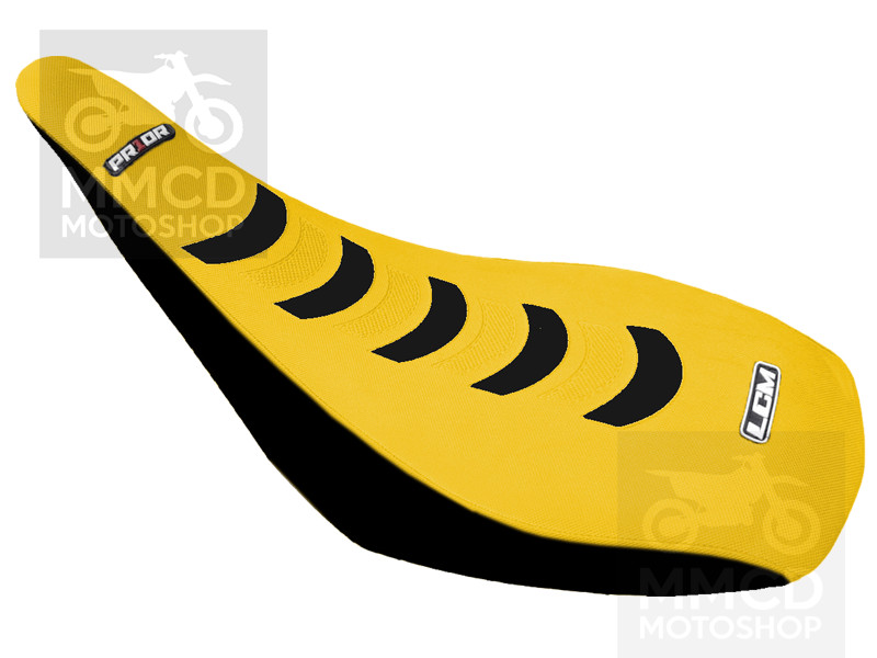 seat cover fit Yamaha raptor 700 yfm grip all years yellow Black fast ship - Image 2