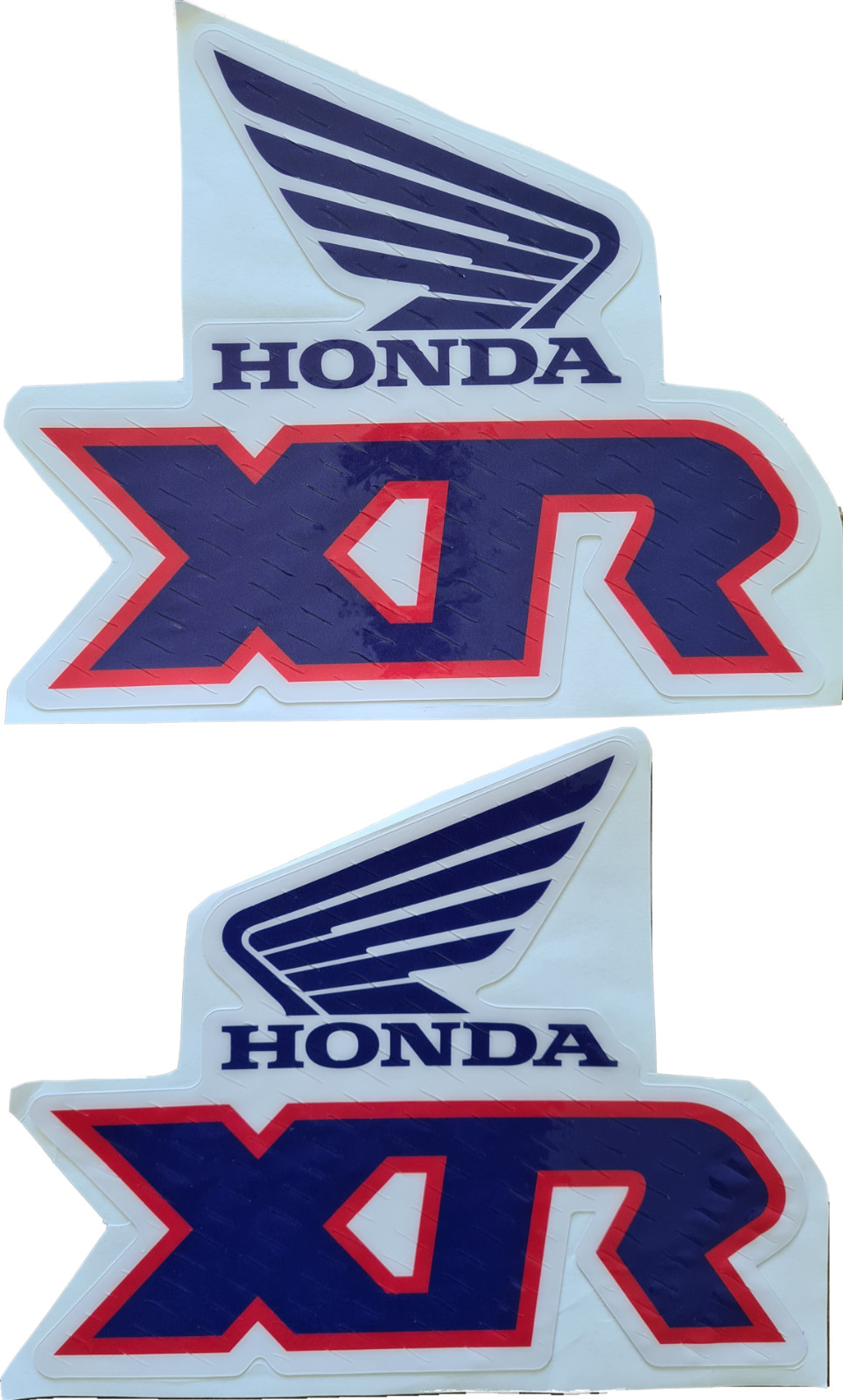 Decals graphics side covers headlamp blue red for Honda XR250R xr 250 xr 250 91 - Image 3