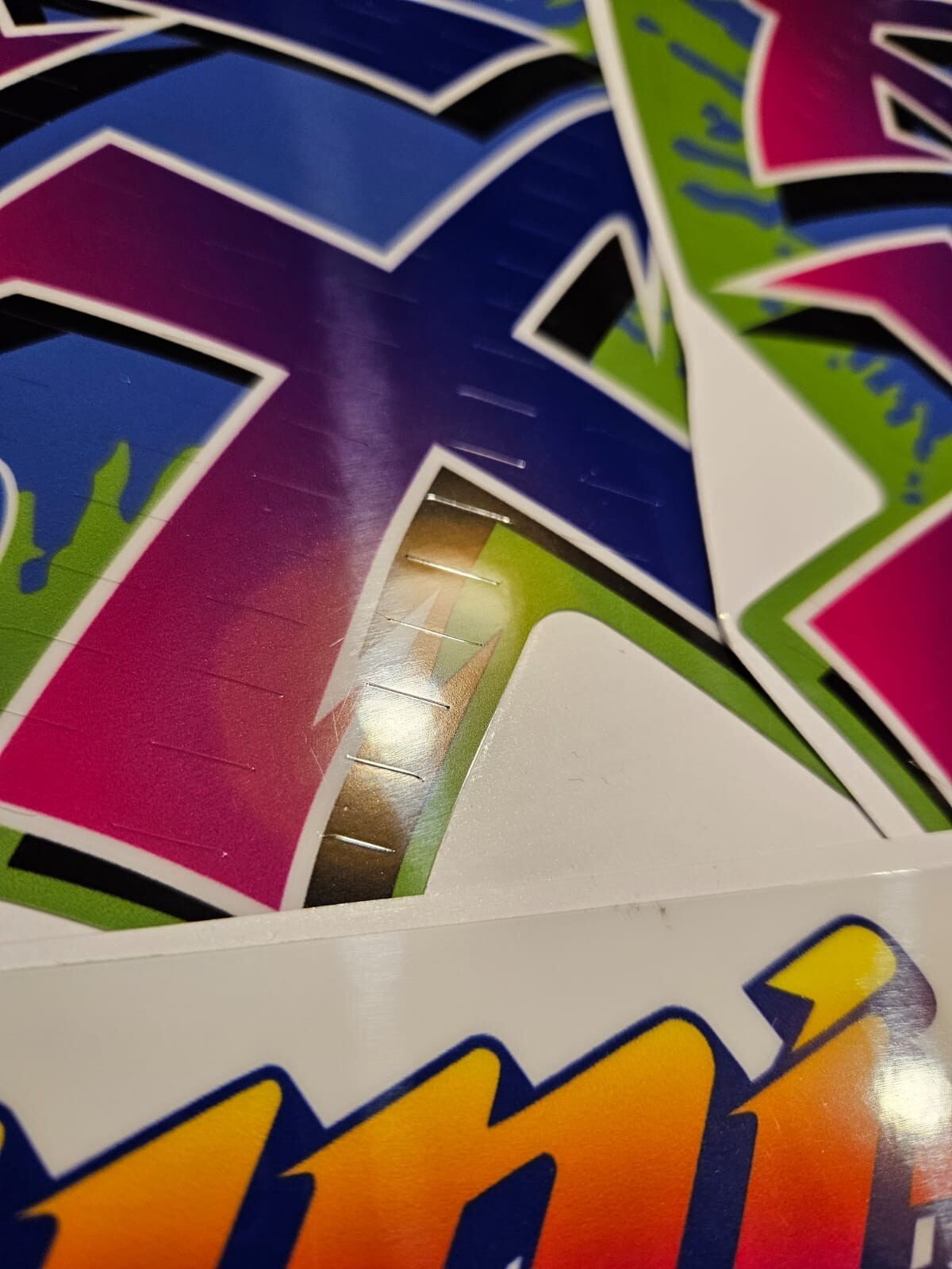 Decals Graphics FOR Kawasaki KX250 KX 250 Green Thick Glossy Laminate - Image 2
