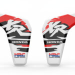 Graphics Decals for XR600R 97 | Large Acerbis Tank Fit | Microperforated + Thick