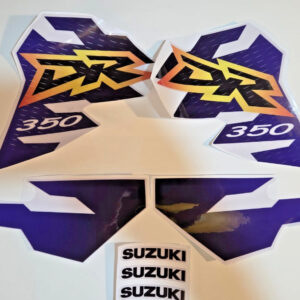 kit decals graphics for Suzuki DR350 dr 350 dr350se 98 purple thick shiny