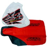 Seat cover and gas Tank cover for Honda XR 600 xr600 XR600R 1999 99 Red Black