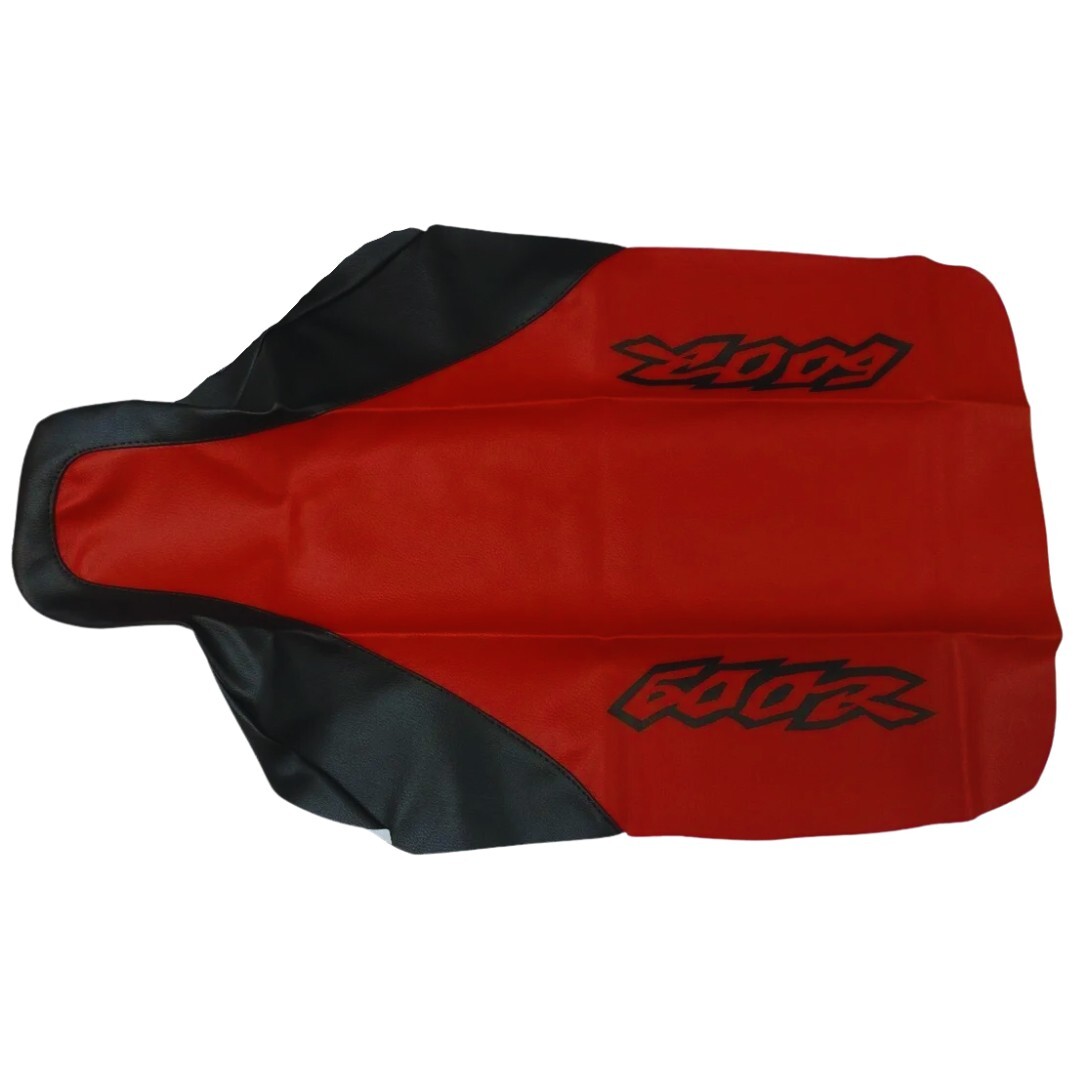 Seat cover and gas Tank cover for Honda XR 600 xr600 XR600R 1999 99 Red Black - Image 3