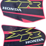 Tank Decals Graphics FOR Honda XR400R 2000 Red Thick 3M