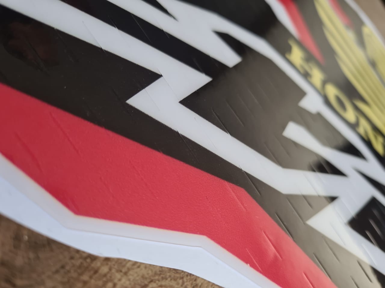 Kit Tank decals graphics for xr100r xr 100 xr100 98 red thick gloss laminate - Image 6