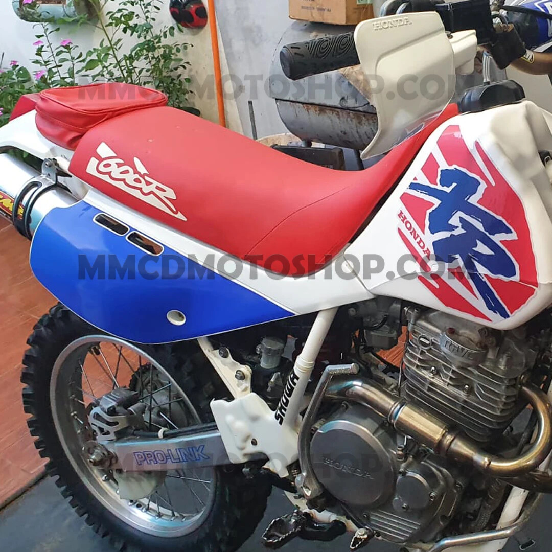 Seat Cover for Honda XR600R XR600 XR 600 1994 94 Orange Synthetic Leather - Image 8