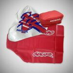 Honda XR600R XR 600 1995 Seat Cover + Tank Cover + Tool Fender Bag Set Red Blue