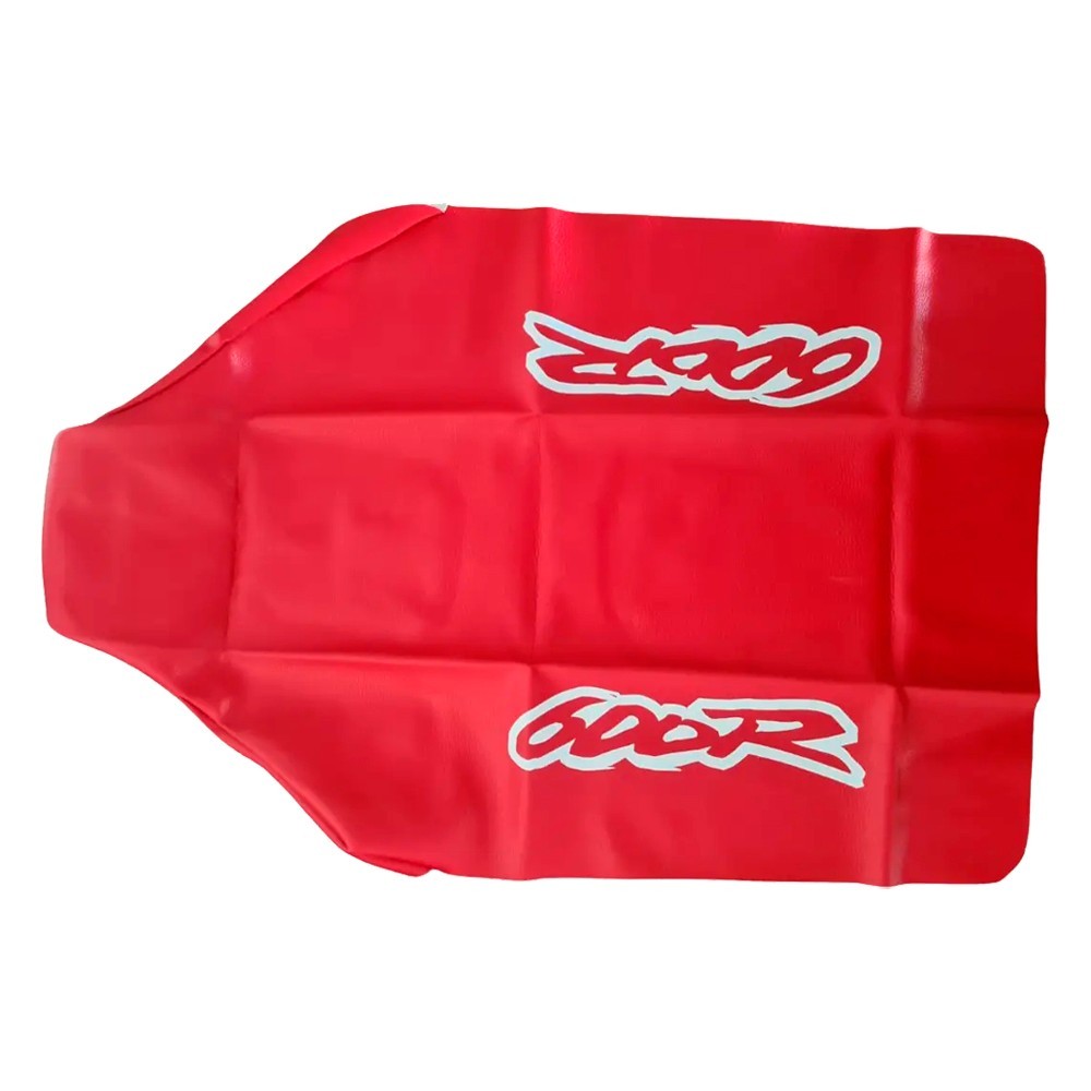 Honda XR600R XR 600 1995 Seat Cover + Tank Cover + Tool Fender Bag Set Red Blue - Image 6