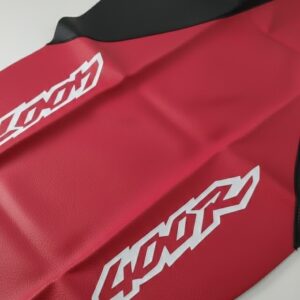 Seat Cover for Honda XR400R XR 400 XR400 1997 Red Black White Synthetic Leather