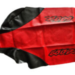 Seat Cover for Honda XR600R xr600 xr 600 1999 â Red and Black Vintage Style