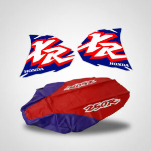 Premium Tank Decals + Seat Cover XR250 XR 250 96 Purple Thick Gloss | Fast DHL