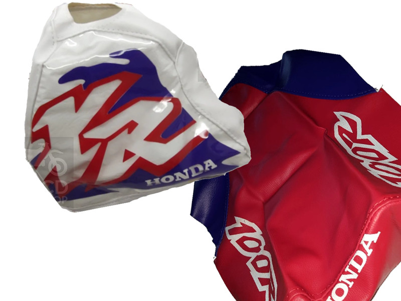 Seat Cover + Tank Cover â Red & Purple | For Honda XR100R XR 100R â 1996 Design - Image 3