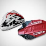 Seat Cover & Tank cover Kit Compatible With XR250R xr250 1997 â XR 250 Red Black