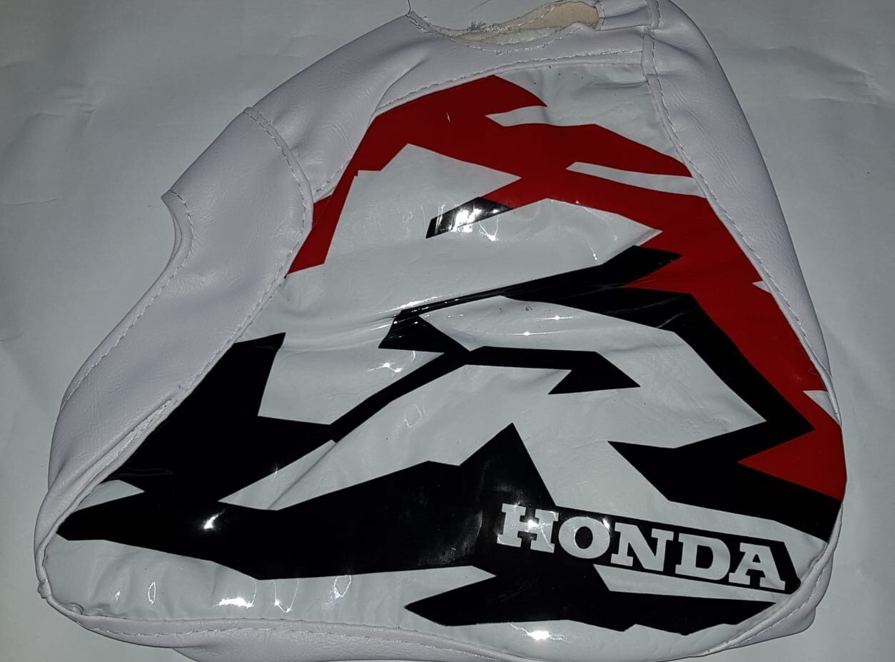 Seat Cover & Tank cover Kit Compatible With XR250R xr250 1997 â XR 250 Red Black - Image 10