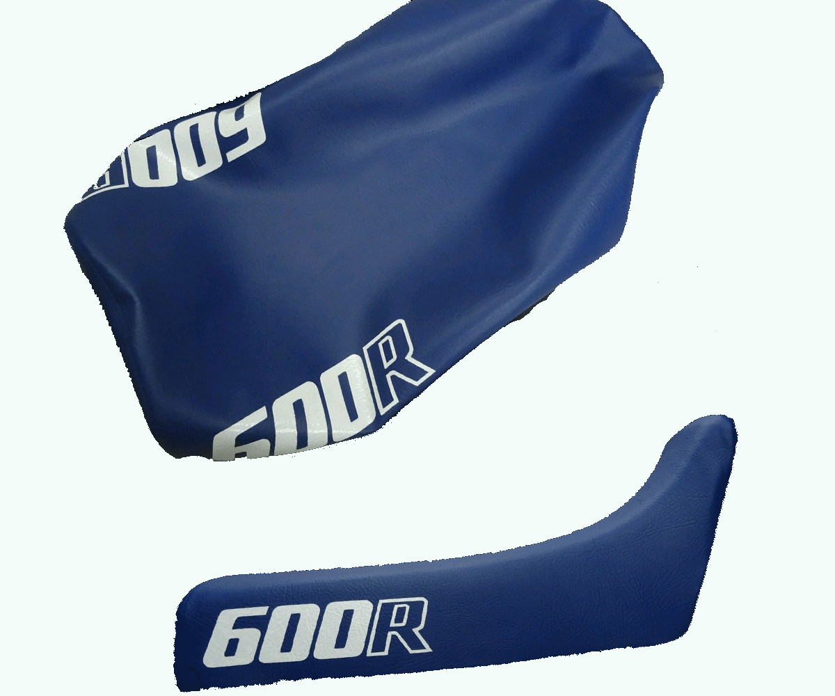 Seat Cover FOR Honda XR600R 1986 Synthetic Leather Blue