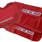 Seat Cover and Rear Fender Bag for Honda XR600R xr600 xr 600 red 2000