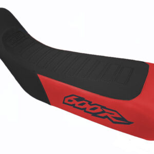 Seat cover for Honda xr600 xr 600 88-00 red black ultragrip retro fast ship DHL