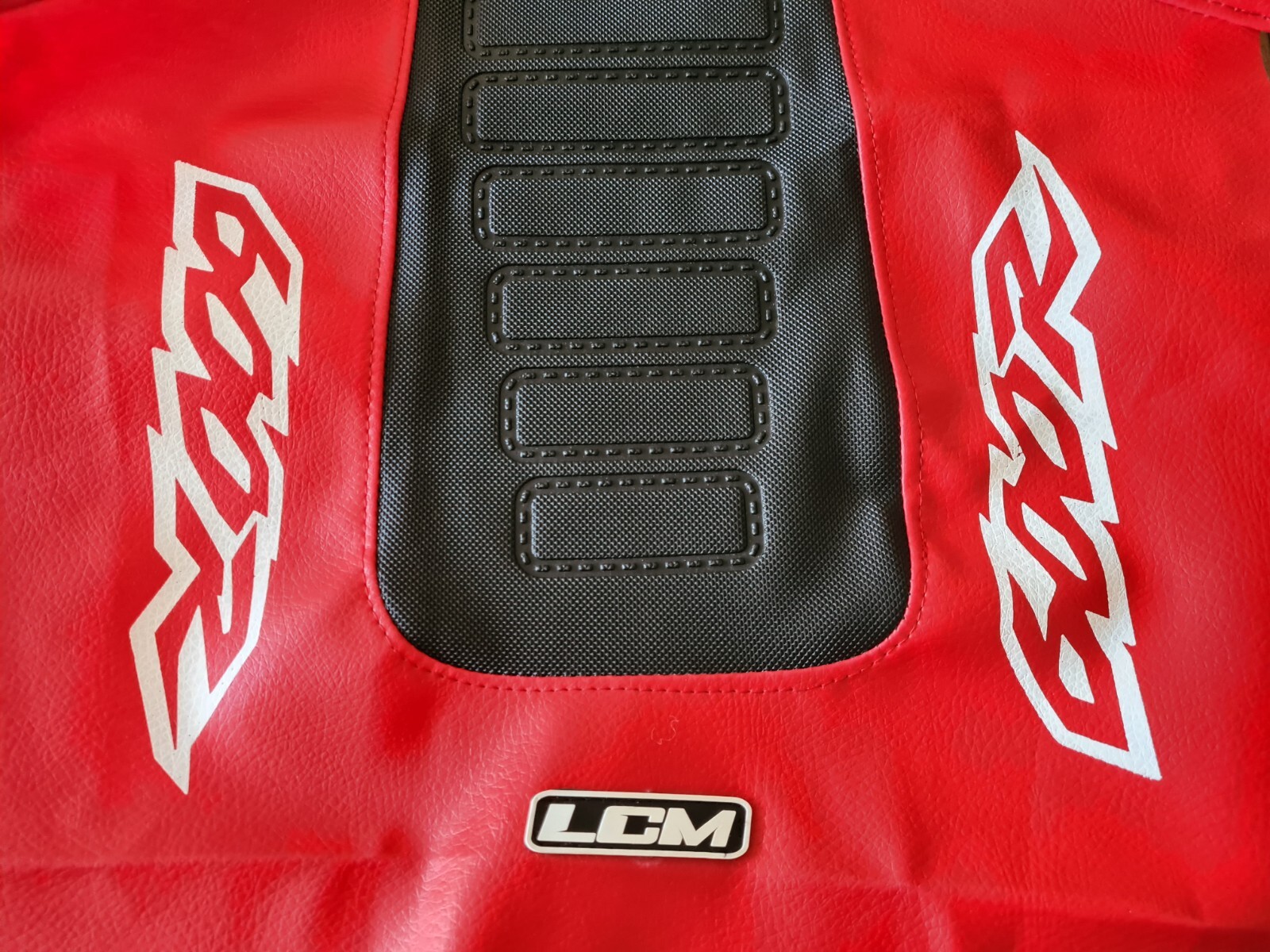 Seat cover Tank cover and rear fender Bag for Honda XR600r xr 600 grip red 88-00 - Image 4