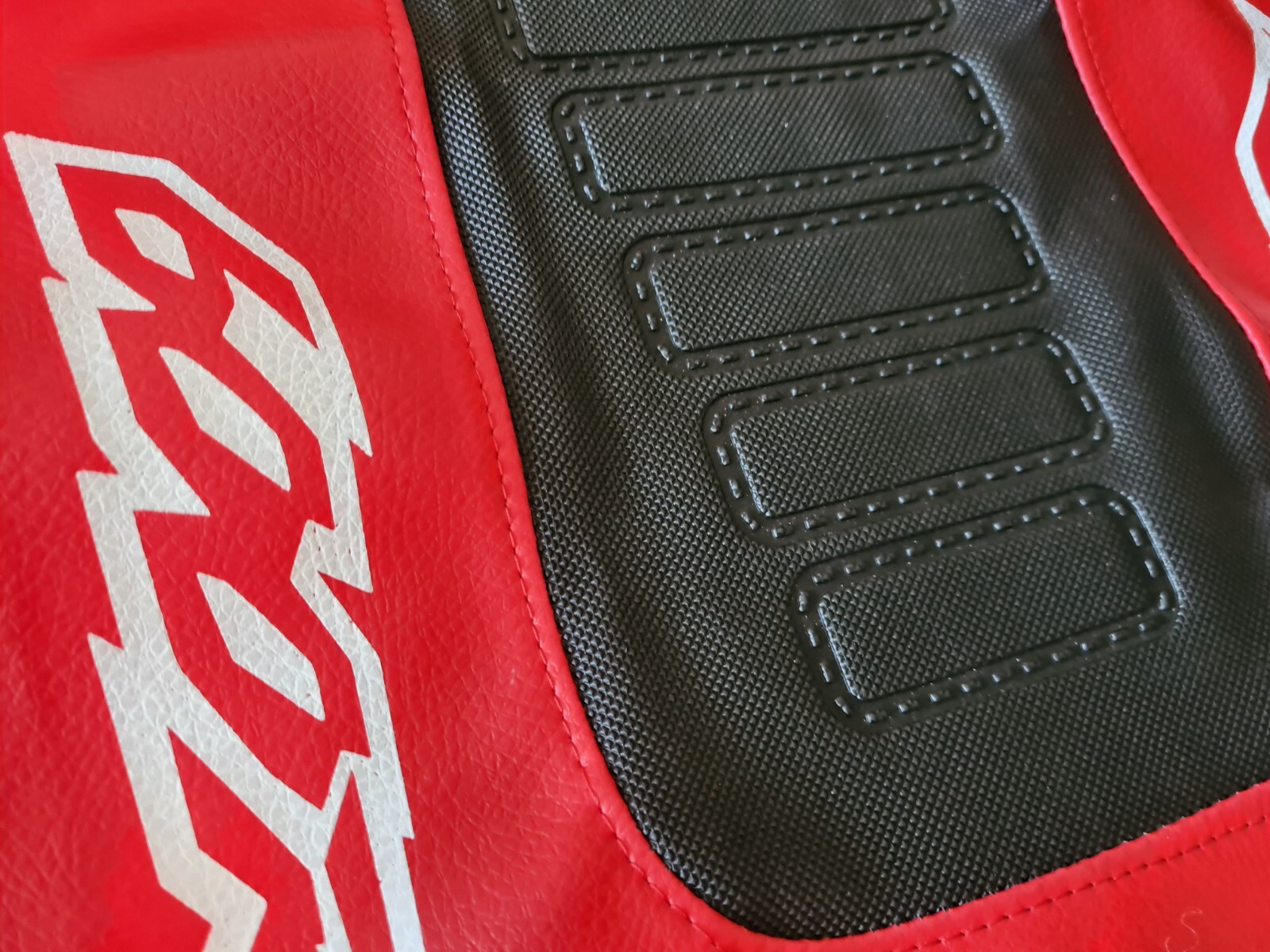 Seat cover Tank cover and rear fender Bag for Honda XR600r xr 600 grip red 88-00 - Image 5