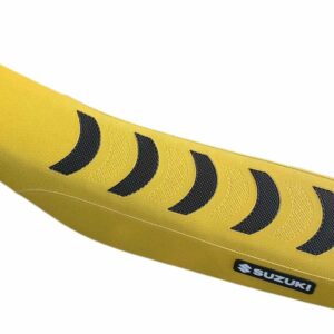Seat cover for Suzuki RMZ 250 RM250Z 18/22 ultragripp yellow black fast ship DHL