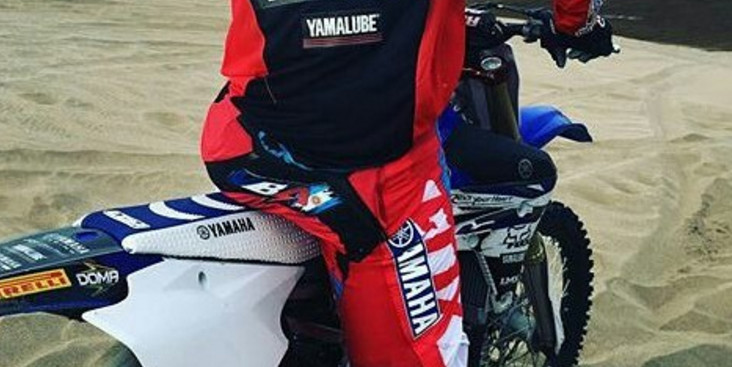 Seat Cover for YZ250F YZ450F 2014â2017 â Ultragrip Blue/White â DHL - Image 3