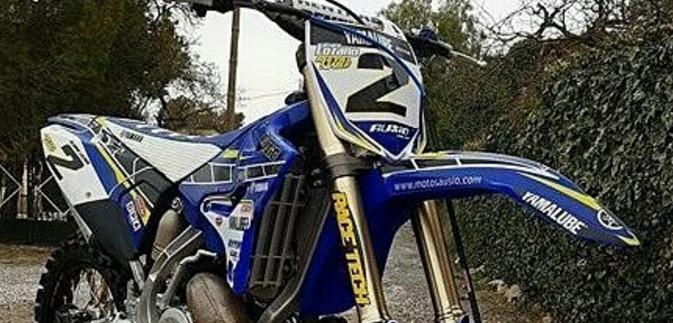 Seat Cover for YZ250F YZ450F 2014â2017 â Ultragrip Blue/White â DHL - Image 6