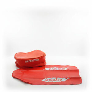 Seat Cover + Rear Fender Bag â Red | For Honda XR250R XR 250 â Year 1991