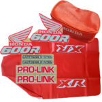 Seat cover Decals Graphics 3M REAR Fender BAG for Honda XR600R xr 600 XR600 1989